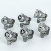 Slotted Recess Compression Latch Quarter Turn Cam Lock for Electrical Cabinet HVAC Outdoor Enclosure Machinery Access Panel
