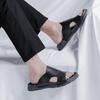 Slippers men's 2025 summer new men's air cushion men's shoes beach sandals men's slippers 2083-R