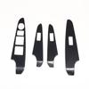LHD RHD For Mazda 2 Demio 2015- ABS Black Window Lift Switch Glass Rise Button Panle Center Conlose Gear Shift Panle Cover