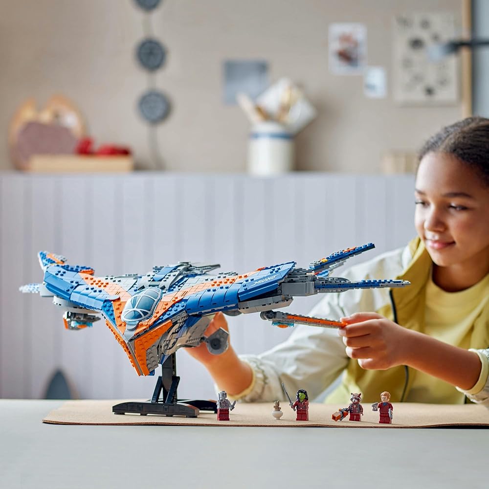 LEGO Marvel Guardians of the Galaxy Milano Toy Building Blocks for Kids Ages 12-14