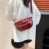 Versatile breast bag popular new fashion high-end chain trend casual shoulder messenger bag fanny pack