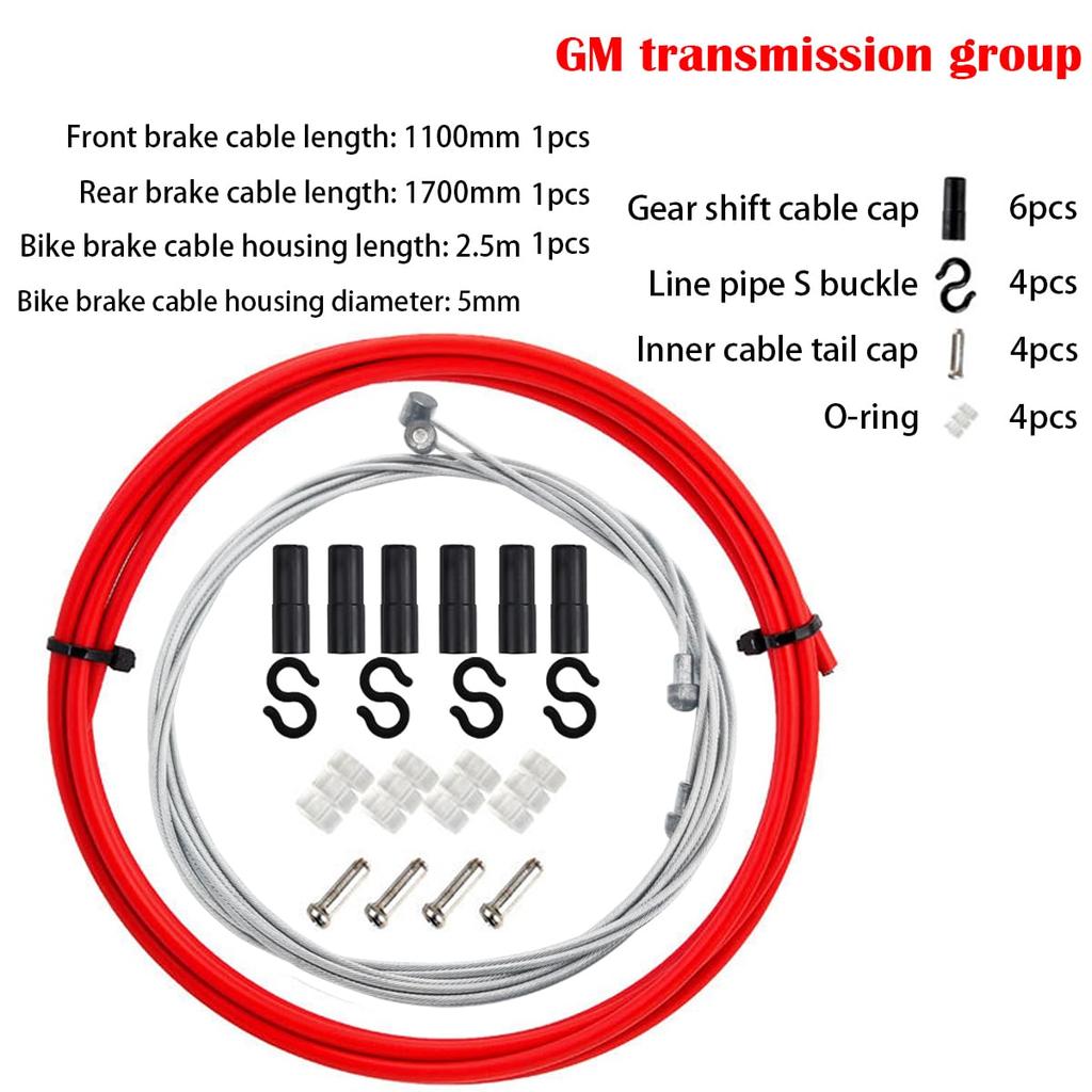 Motorcycle Brake Cable Housing CTRICALVER Motorcycle Cable Universal Motorcycle Motorcycle Brake Motorcycle Brake Cable Motorcycle Brake Cable for MTB