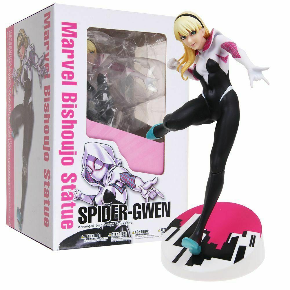 

Бисёдзё 8 Статуя Спайдер-Гвен Коллекционная модель фигурки Экшн Игрушки в подарок детям