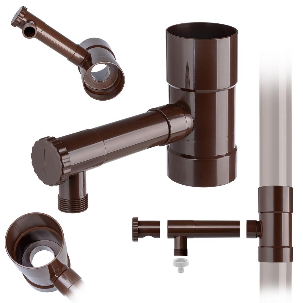 KADAX Rainwater Collector With Valve Gray