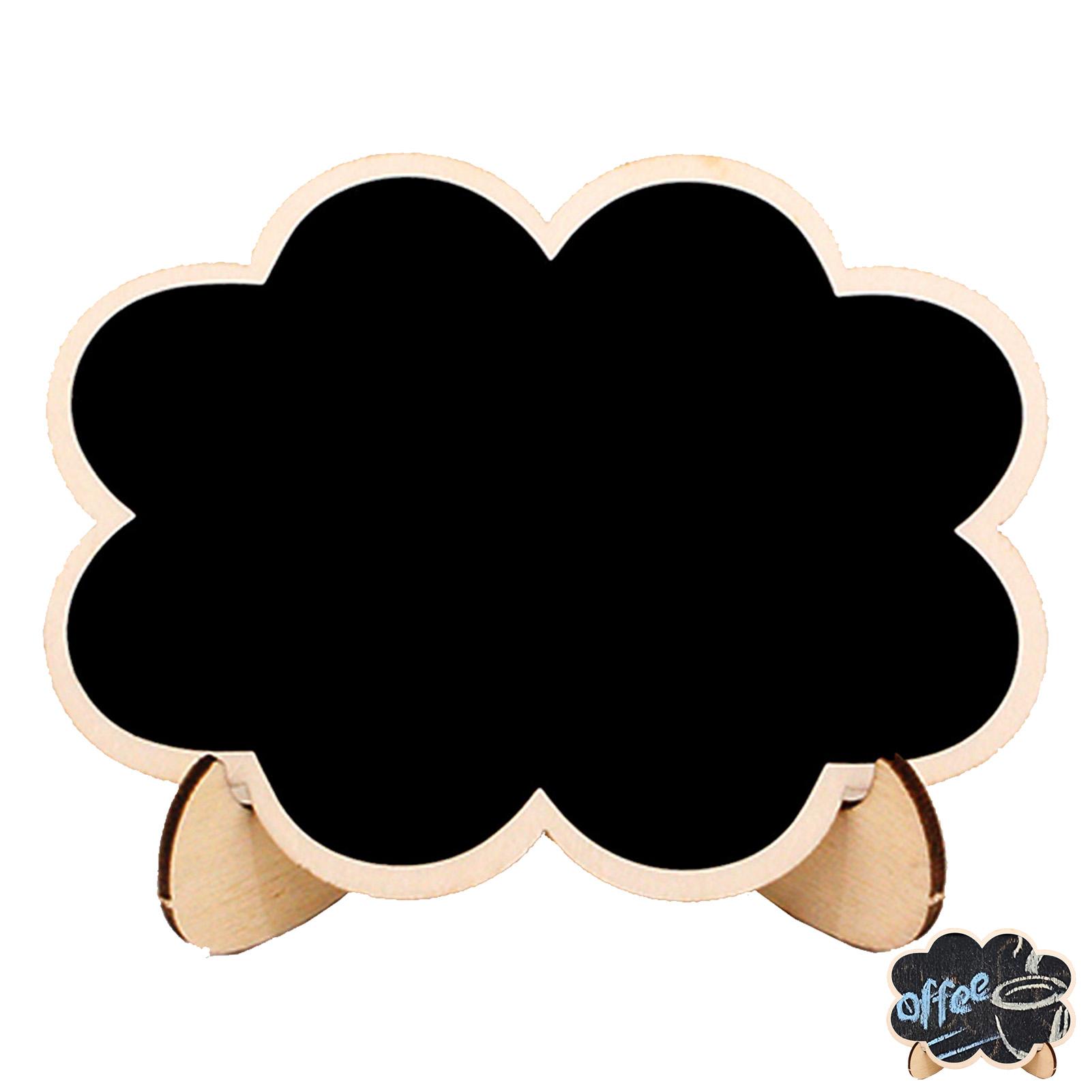 

Wooden Black-board Sign Holder Decor Valentine Christmas Creative-Home Display Stand for Holiday Decoration and Gift Giving