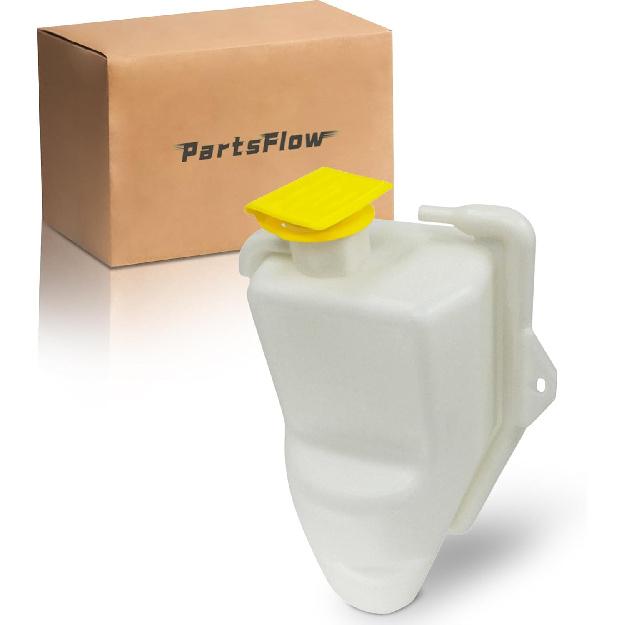 PartsFlow 603-305 Coolant Reservoir Tank W/Cap Compatible With 1991-2001 Jeep Cherokee Compatible With 1991-1992 Jeep Comanche 52027984