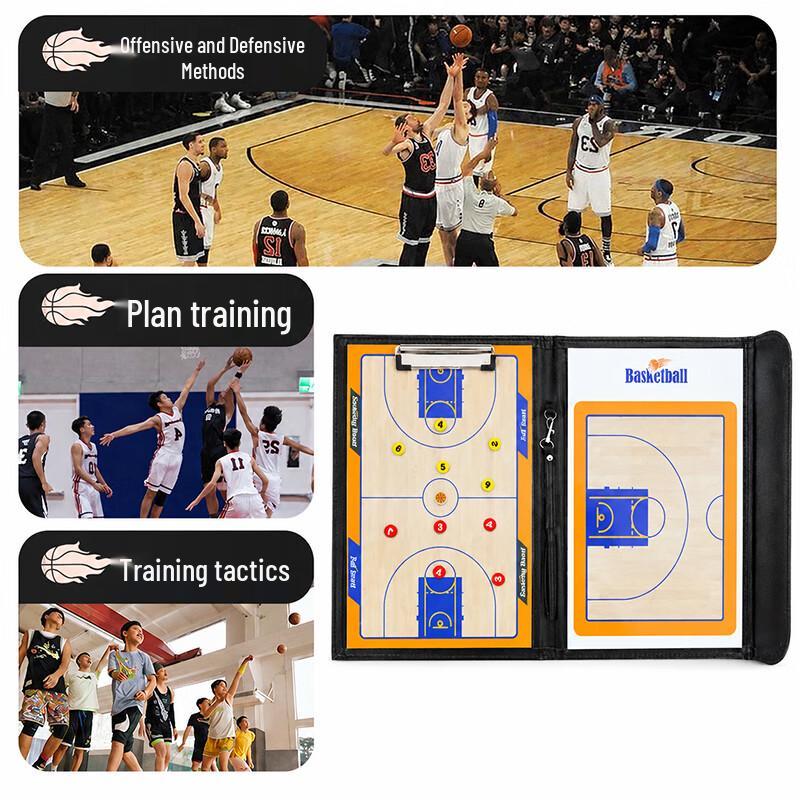 Duiweike Foldable Magnetic Basketball Coach Board
