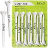 &FUN Golf Tee Lav Modstand Hoved Lang Tee 83mm 10