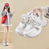 Damen Lässige Dad Sneaker Bequeme Klobige Plateau Laufschuhe Rutschfest Schnürung Atmungsaktiv Gehen Schuhe für Damen Workout Tennis Sneaker