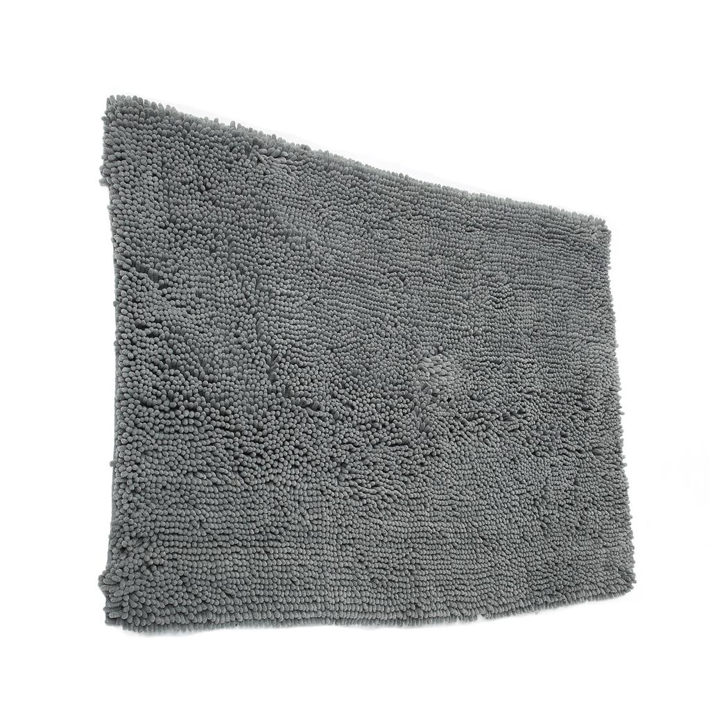Dog Chenille Mud Mat Soft Water Absorption Slip Resistant Bottom Doormat for Indoor