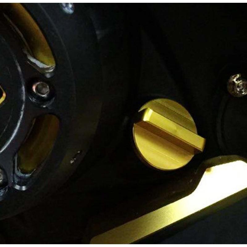 Motorcycle Oil Cap Aluminum Engine Oil Filler Screw Cover Plug Motorcycle Accessories Suitable for Most Motorcycle Styles