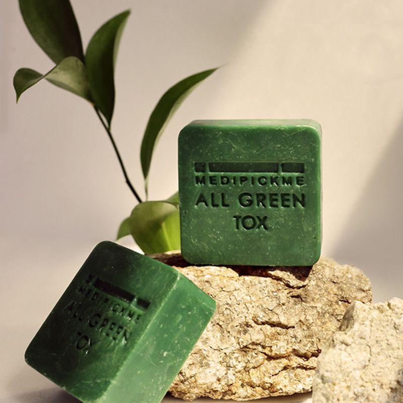

Medipick Me All Green Tox Solution Cleansing Bar 90g