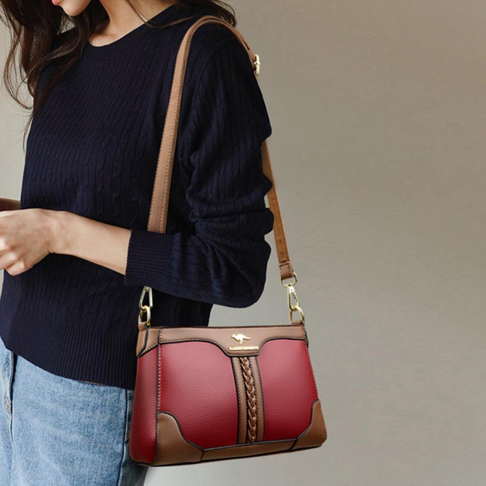 Luxury Handbag Women Bags Designer High Quality Soft Leather Messenger Bag Casual Women's Shoulder Crossbody Bags for Women