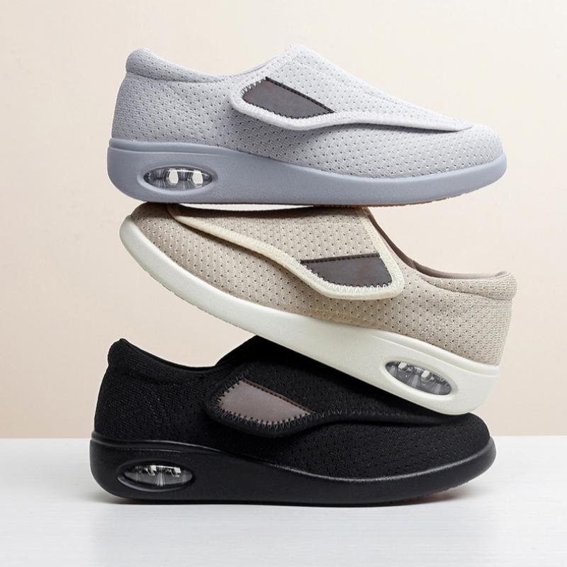 Spring and Autumn Soft Sole Mesh Breathable Velcro Women's Casual Comfortable Sports Walking Shoes