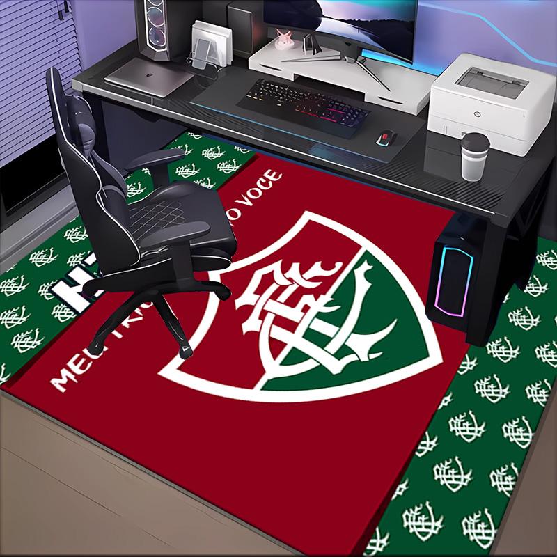 Custom Name Love Fluminense Rug Game Carpet, Floor Mat for Bedroom Living Room Entryway Rug, Home Decor Idea Gift for Christmas birthday