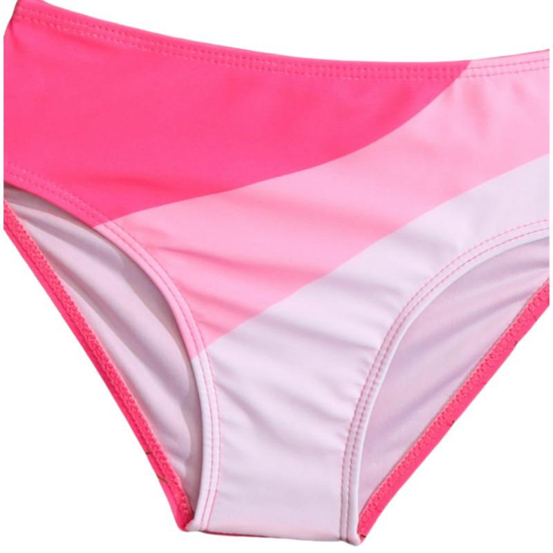 2024 Cute Two-Piece Girls' Bikini Swimsuit for Small and Medium Children