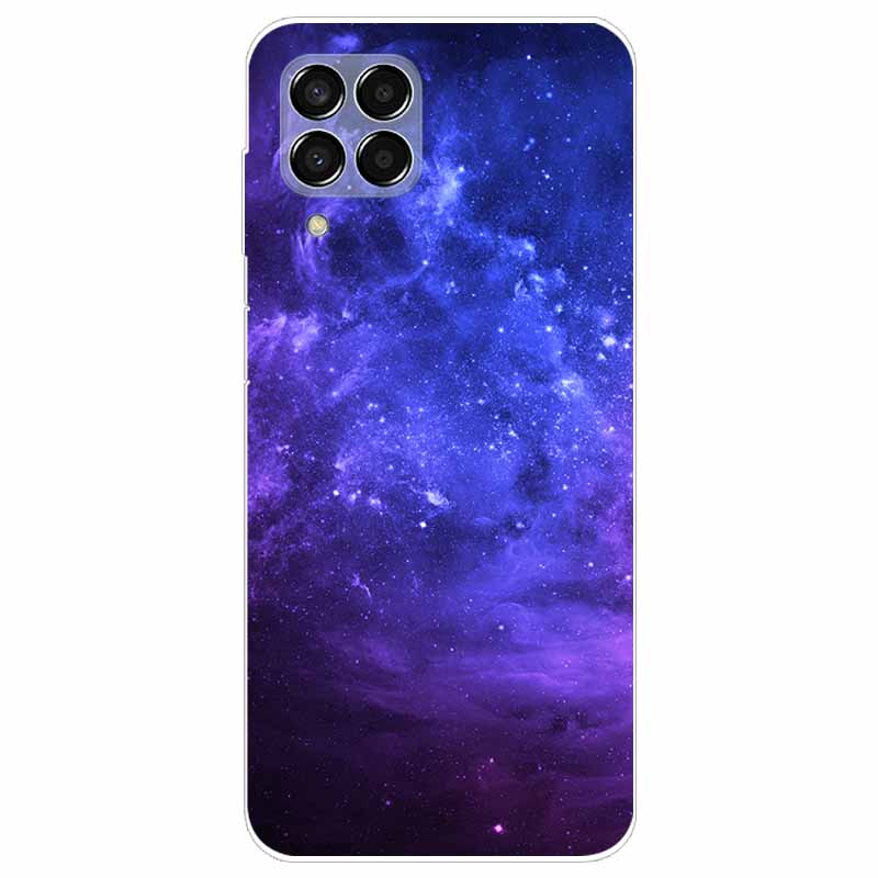 Hülle für Samsung M33 Hülle Marmor Weiches TPU Silikon Handyhüllen für Samsung Galaxy M53 5G Hülle Klarer Bumper M 33 53 Schutz
