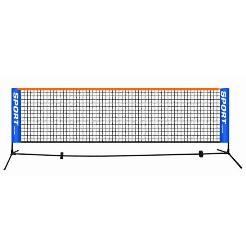 Portable Tennis Net, Foldable Adjustable Badminton Net Indoor Outdoor Beach Sport Training Equipment for Kids Adult- NET