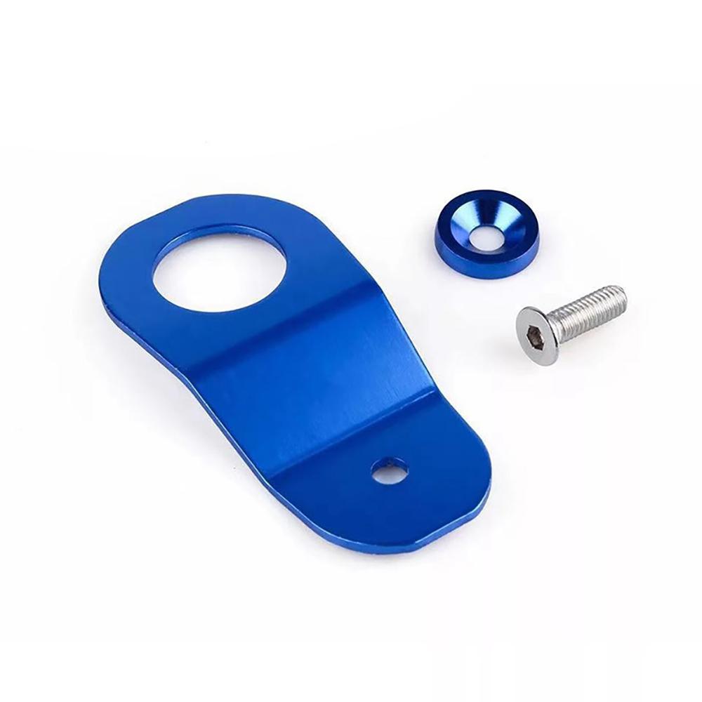 

A Set Car Water Tank Bracket Water Tank Buckle Jdm For Honda Civic Ek Heat-Resistant Temperature Radiator Support Modified Parts белый