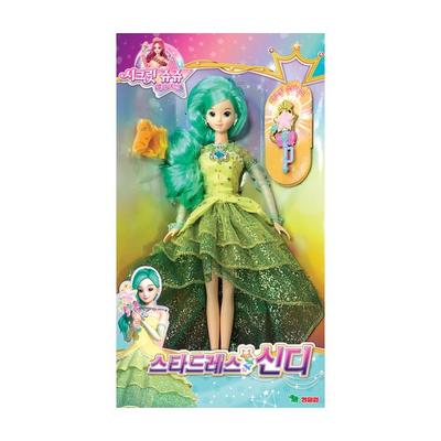 Young Industry Secret Jouju Star Goddess Star Dress Cindy Doll, Mixed Colors, Popular Toys for Korean Children