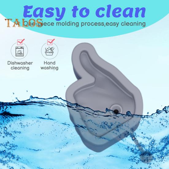 Silicone Ice Tray Middle Finger Thumb Ice Cube Mold BPA-Free Easy-Release Leak-Proof Dishwasher Safe Ice Maker for Whiskey Cocktails Coffee Drinks