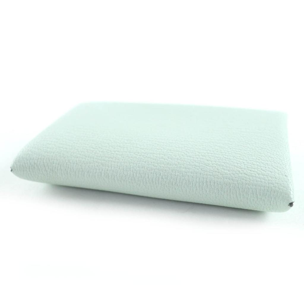 Pristine HERMES Card Case Calvi By Color Epsom Leather Women Used