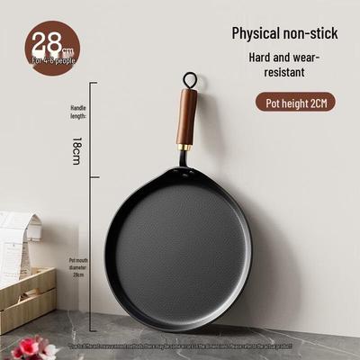 Wutuo 28cm Hand-Forged Iron Frying Pan