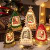 Weihnachtsbaum Schneekugel Kristallkugel Dekoration LED Beleuchtet Bruchsicheres Design Für Party Heimdekoration