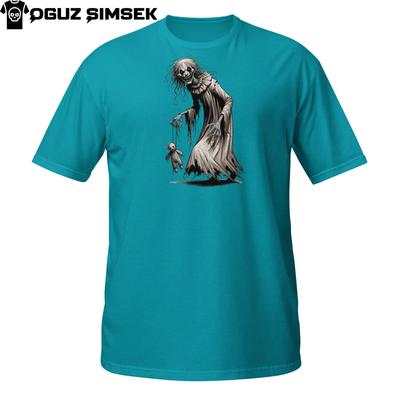 Haunted Voodoo Lady T-Shirt Mens Womens Tees Top | Creepy Doll Witch Design | Horror Spirit Tee