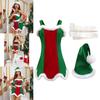 Fantasy Christmas Dress For Women With Polyester Fabric For Holiday Cosplay