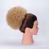 MISSQUEEN Accessorio sintetico per capelli chignon ricci afro soffio con clip per estensione dei capelli elastici per capelli afro per ragazza e donna