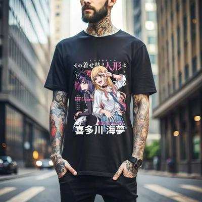 100% Cotton TOPS UNISEX TEES MENS WOMENS Marin Kitagawa T-Shirt My Dress Up Darling Anime Lovers Gift T-Shirt Gift 115