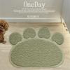 Anti-Splash Cat Litter Mat & Bed: Paw Pad & Silk Ring Design
