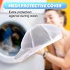 Dishwasher Safe Cap Cleaner Laundry Bag Anti-Deformation Hat Washer Bag  Laundry