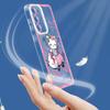 Pink Cute Hello Kitty Phone Case For Iphone 17 Air 17 Pro Max 16 15 14 12 13 11 Pro Max X 16e 16 Plus 13 Mini  INS  Thin Cover