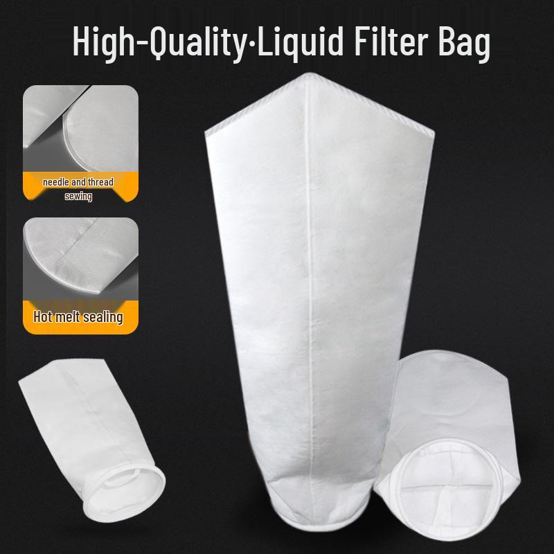 Liquid Filter Bags No. 1 & 2 PE/PP Micron-Level for Food, Pharma, Paint & Water Treatment, No. 345
