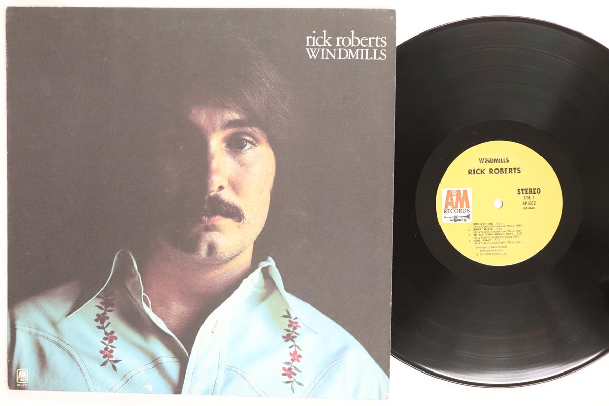 

LP Record RICK ROBERTS Windmills SP4372 AM 1972 US Rock Used