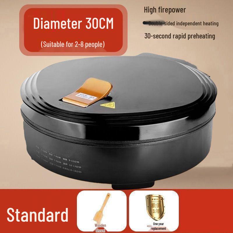 Smart Electric Griddle, Non-Stick Double-Sided Heating, Extra Large for Frying & Baking Pancakes