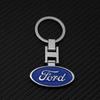 Car Sticker Car Sticker Ford Car Logo Key Ring Chain Keychain Keyring For Ford Mustang Focus3 2 Transit Ecosport Edge Fiesta Esc