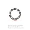 2PCS Bicycle Front Fork Ball Bearing Group Mountain Bike Bead Front Middle and Rear Axle Integrated Ball Frame Bearings