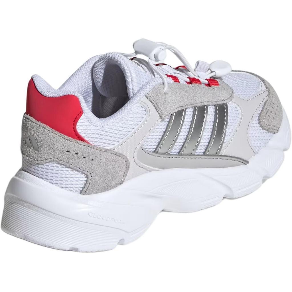Adidas Crazychaos 2000 C Dash Grey Silver Metallic Ruby Kids Sneakers Pure-Ruby JP9585