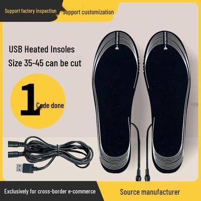 USB Heated Winter Insoles - Adjustable Warmth for Men & Women