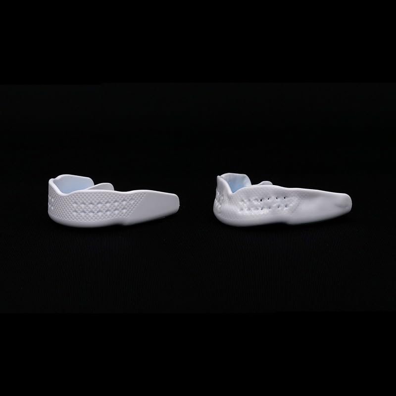 ShockDoctor 8802A SUPER FIT Mouthguard - Molded, Protective, Lightweight, Thin, Adult/Youth, White, Sports, Training, Martial Arts