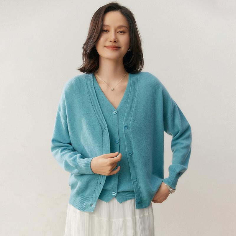 Qinghe 100% Pure Cashmere Women's Sweater - Ultra Soft Luxury Winter Pullover