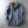 Men's Autumn/Winter Thick Hooded Knitted Cardigan Sweater Jacket