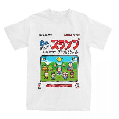 Alkalmi Arale Dr. Slump 8 bites 8 bites pólók Uniszex Női Kerek nyakú 100% Pamut Pólók Születésnapi Ajándék Felsők