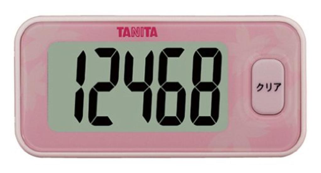 TANITA 3D Sensor Sakura Pedometer, FB-731-PK