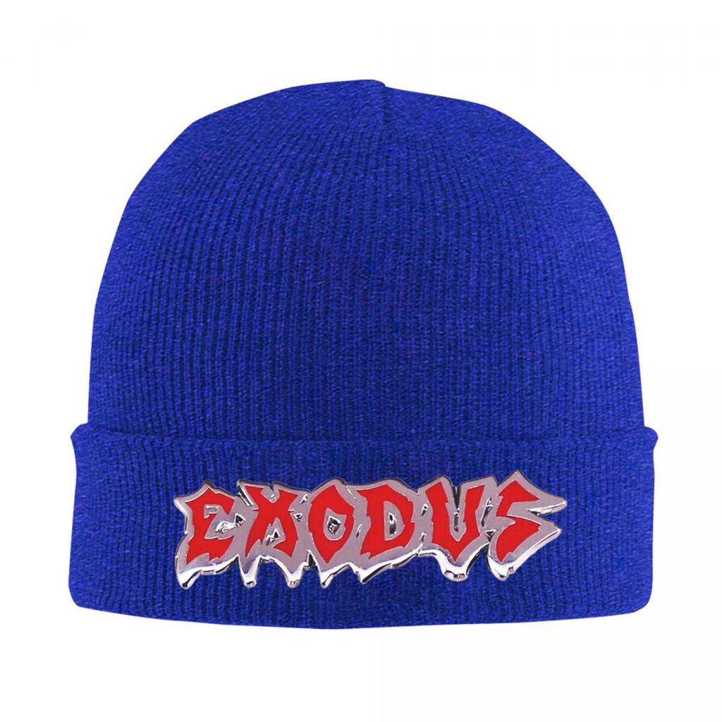 Heavy Metal Exodus Warm Knitted Cap Hip Hop Bonnet Hat Autumn Winter Outdoor Beanies Hats for Men Women Adult