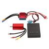 Brushless Motor ESC Kit 5900KV Waterproof Brushless Motor 35A ESC Programming Card Combo Set for HSP for 1 12 RC Car