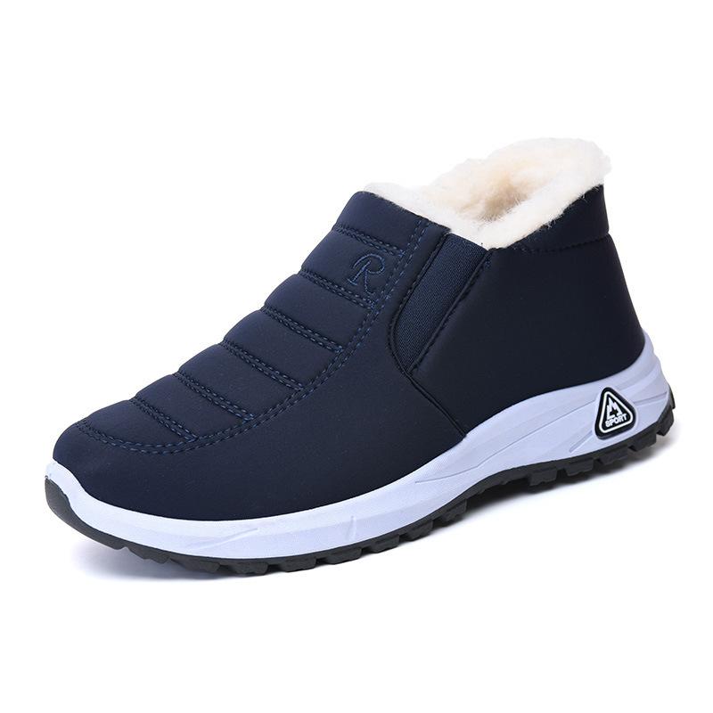 Winter Men's Cotton Shoes Warm Fleece Cold Neutron Warm Waterproof Non-slip Snow Boots Cotton Boots